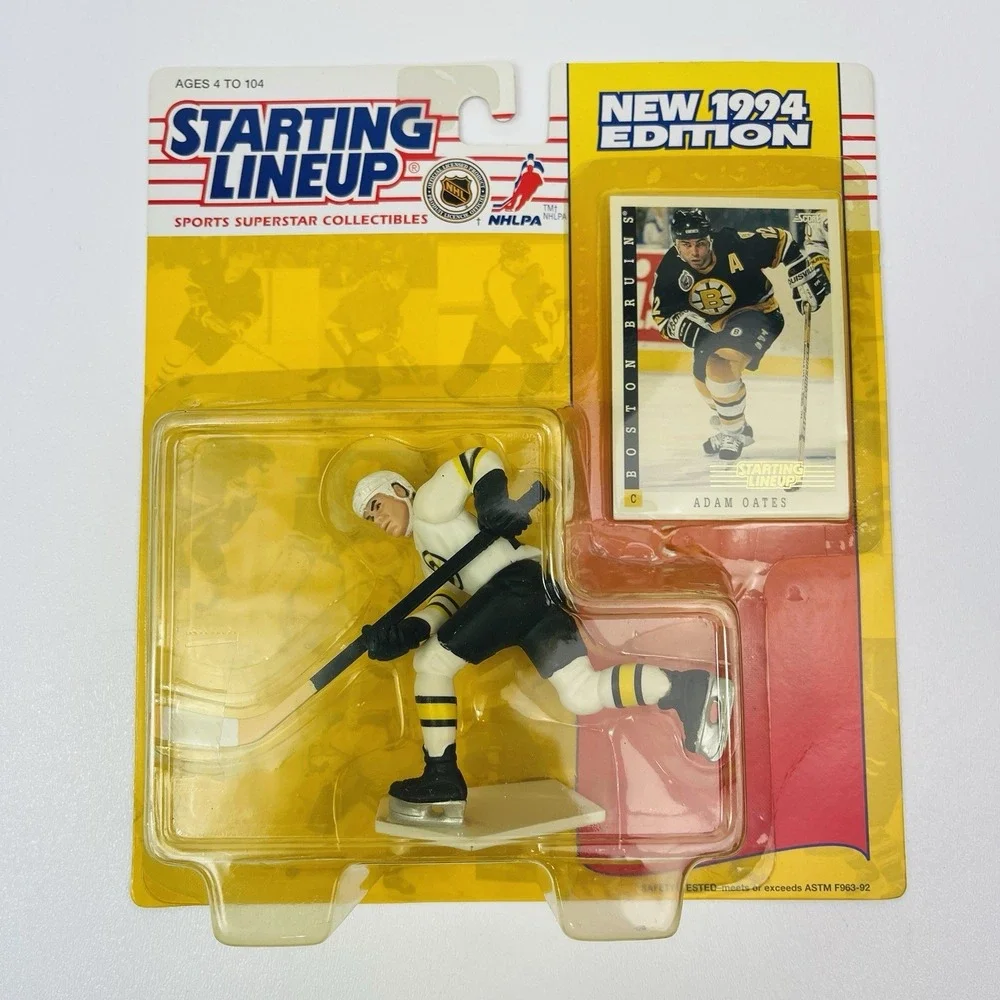1994 Kenner Starting Lineup Adam Oates Boston Bruins Hockey Figure Card Sealed